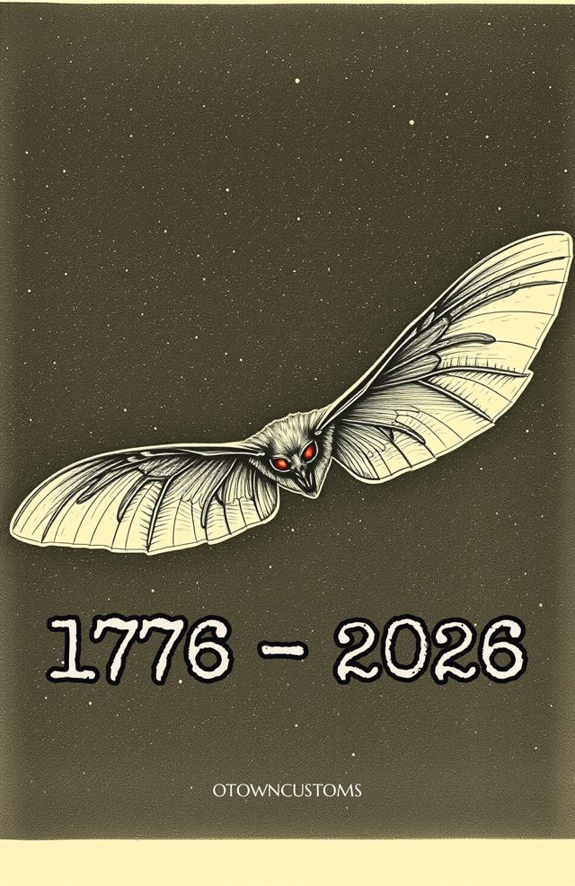 Mothman Silhouette