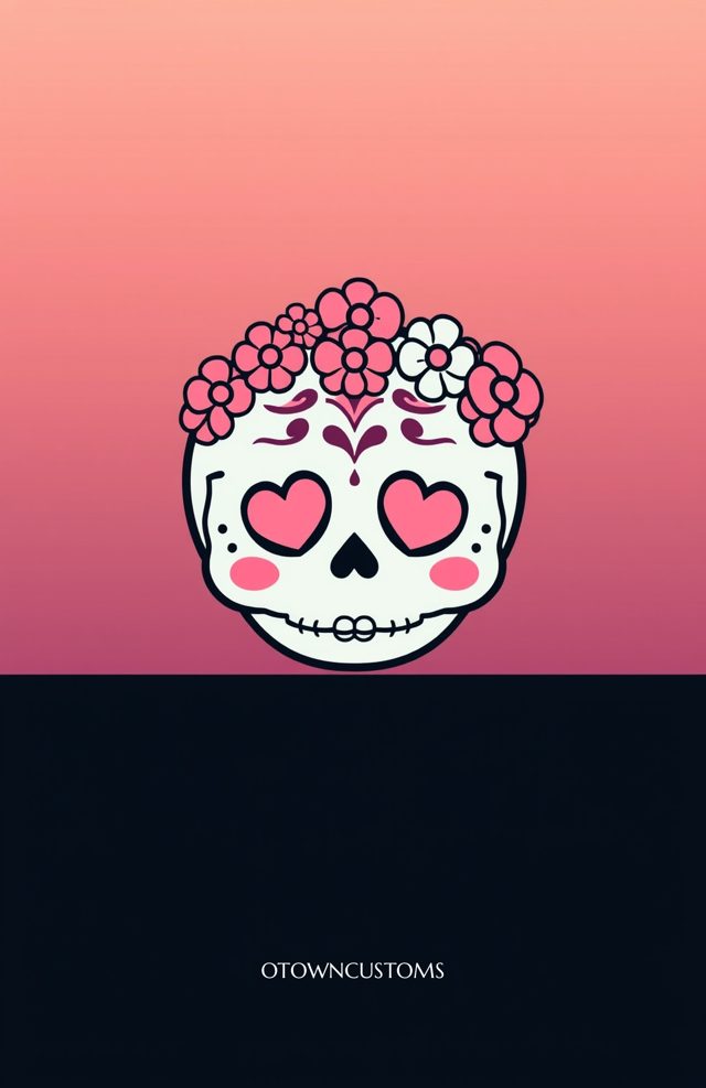 Boo-tiful Candy Skull