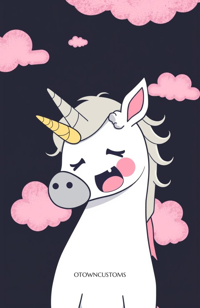 Mini Zombie Unicorn