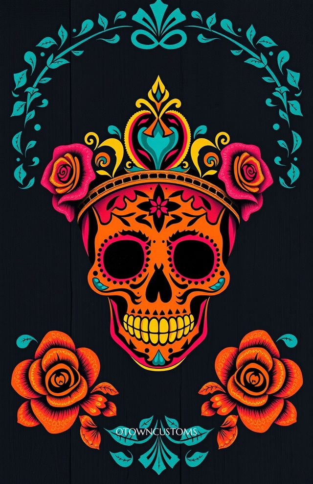 Sugar Skull Marigold