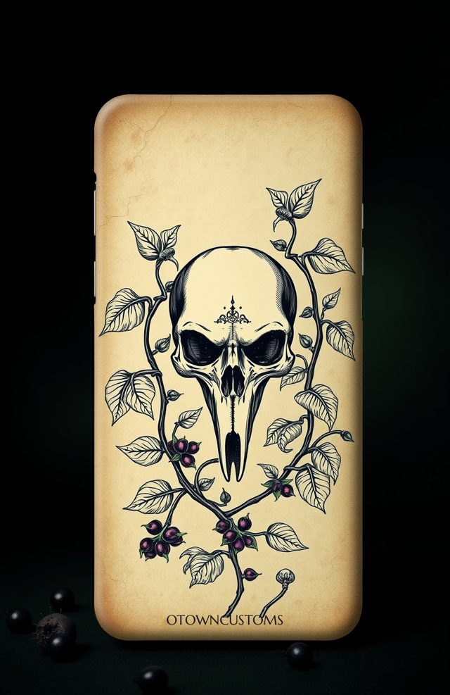 Skull Amidst Poison Garden