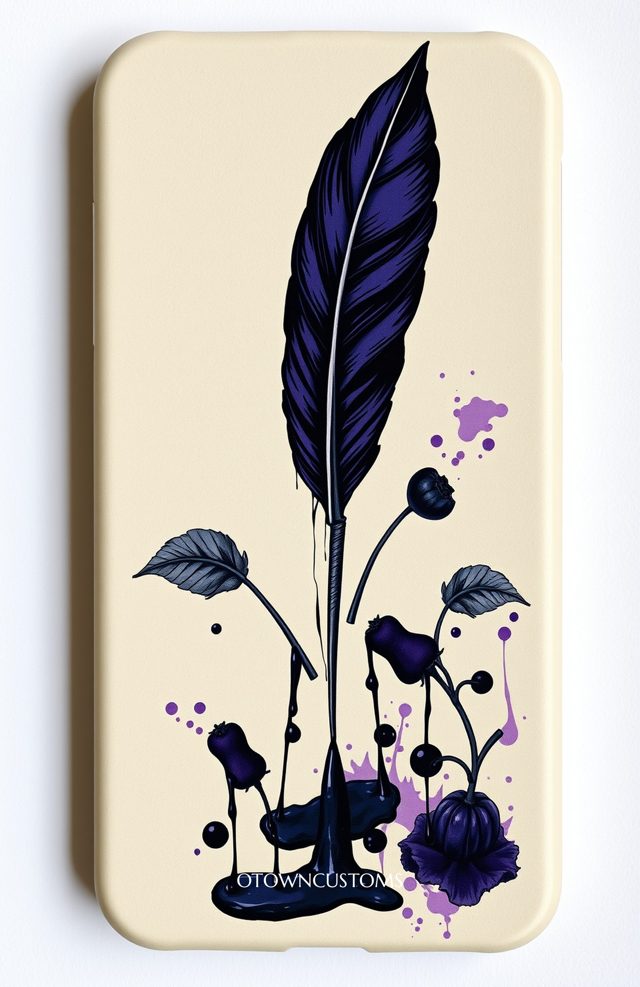 Gothic Quill with Nightshade Ink