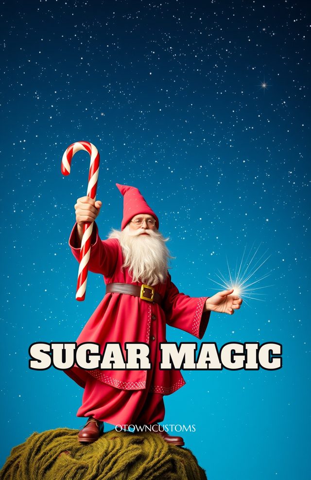 Candy Cane Wizard