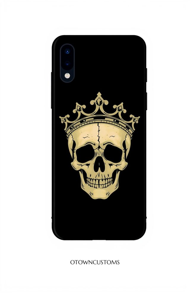 Skull with Crown