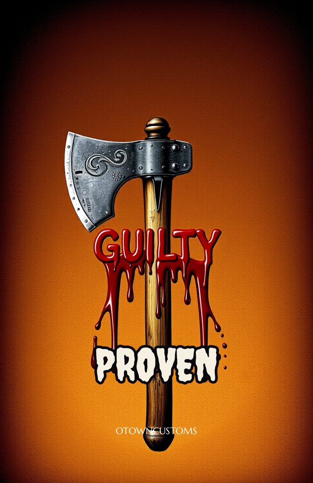 Executioner's Axe Blood Typography