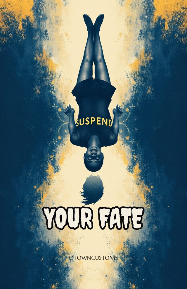 Hanged Man Tarot Typography
