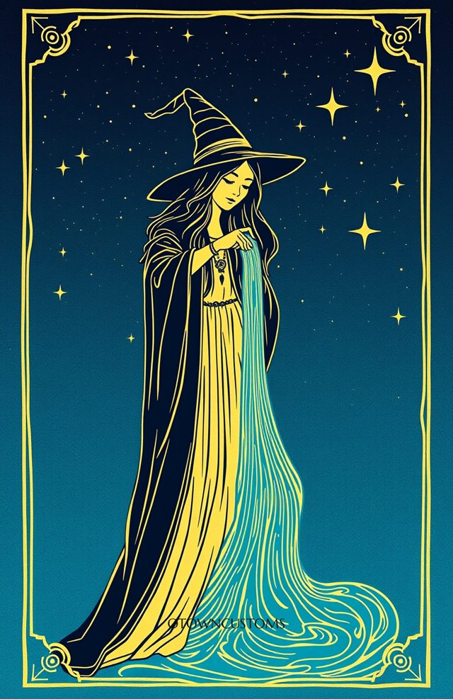 Aquarius Constellation Witch