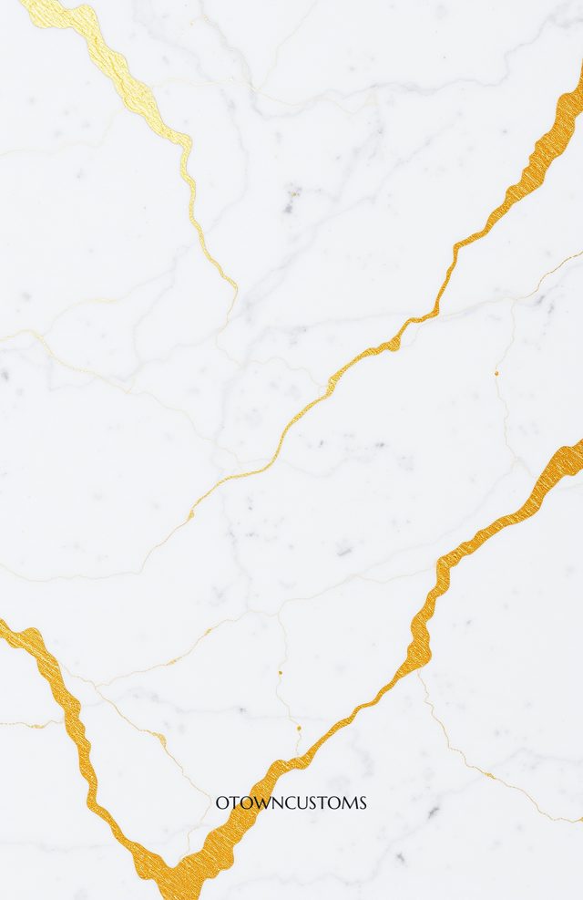 Marble & Gold Veins