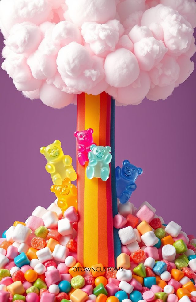 Gummy Bear Rainbow Slide