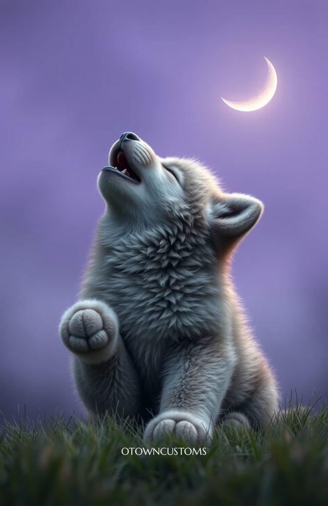 Werewolf Pup Howl