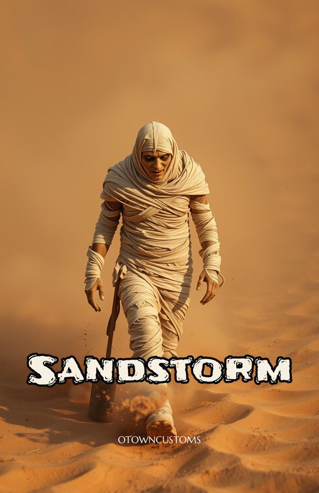 Phone Case: Desert Sandstorm Mummy