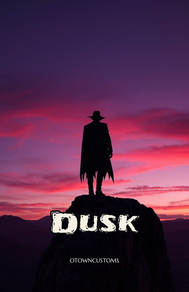 Phone Case: Crimson Dusk Vampire