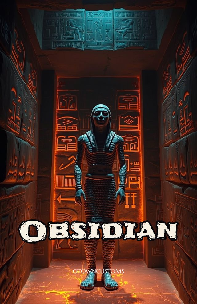 Phone Case: Obsidian Tomb Mummy