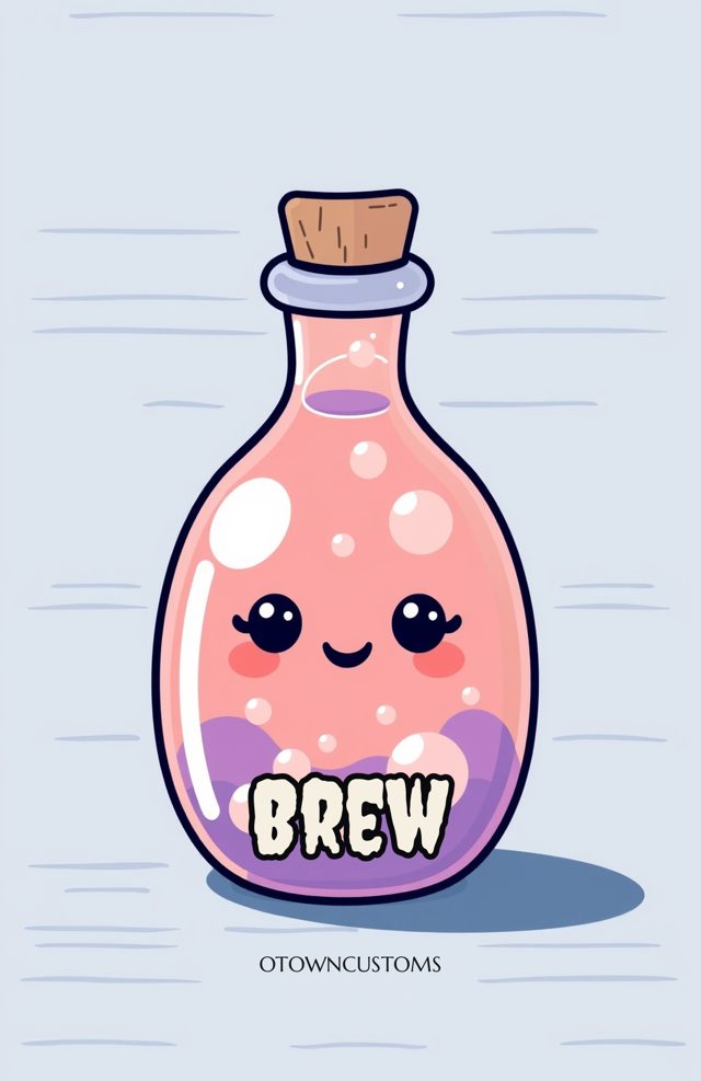 Cute Spooky Phone Case: Bewitched Potion