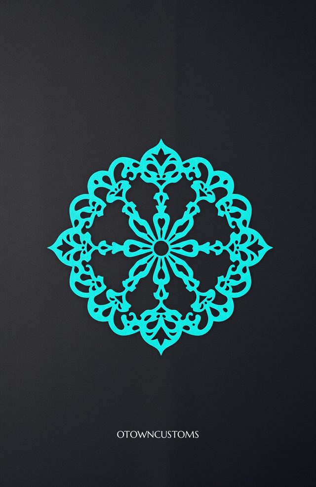 Phone Case: Teal Papel Picado