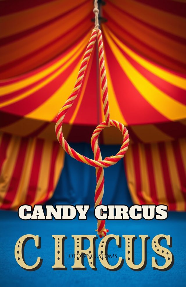 Retro Candy Pop Phone Case: Candy Necklace Contortionist