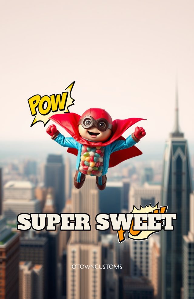 Retro Candy Pop Phone Case: Smarties Superheroes