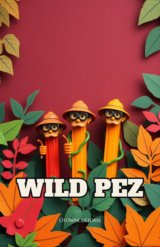 Retro Candy Pop Phone Case: Pez Safari
