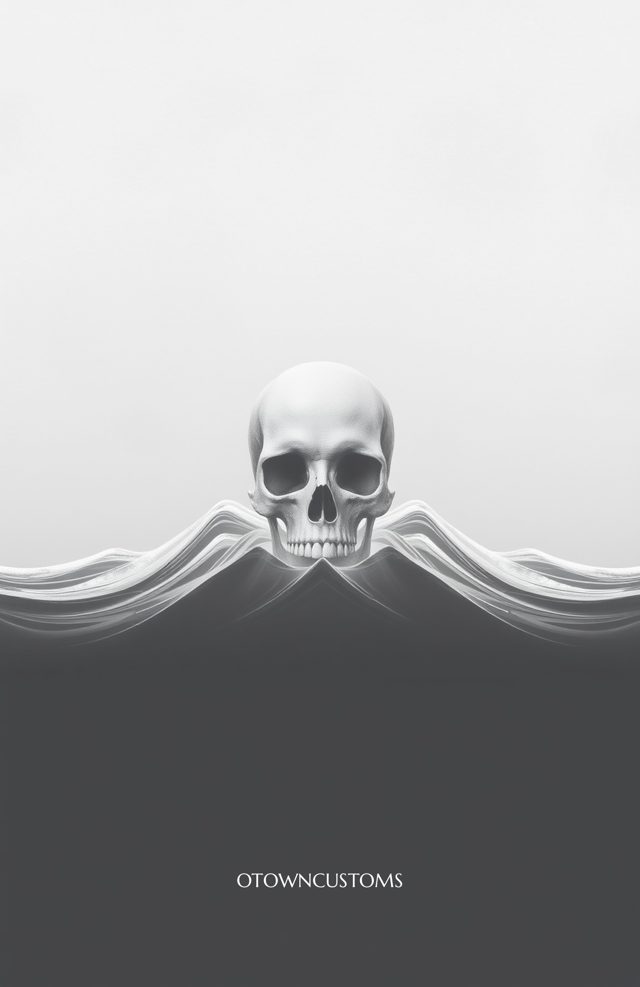Spooky Typography Phone Case: Hollow Echo