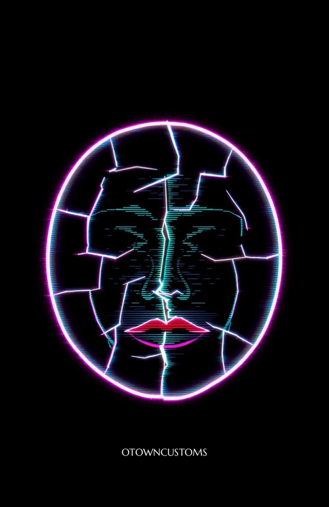 Glitchy Neon