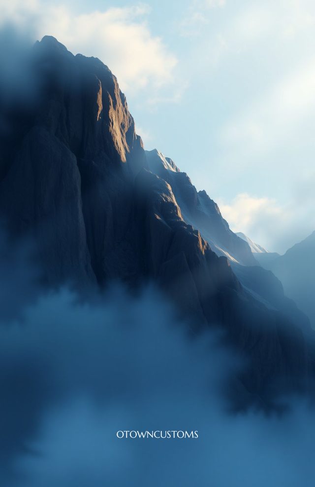 Dramatic Mountain Vista Botanical Luxury Floral