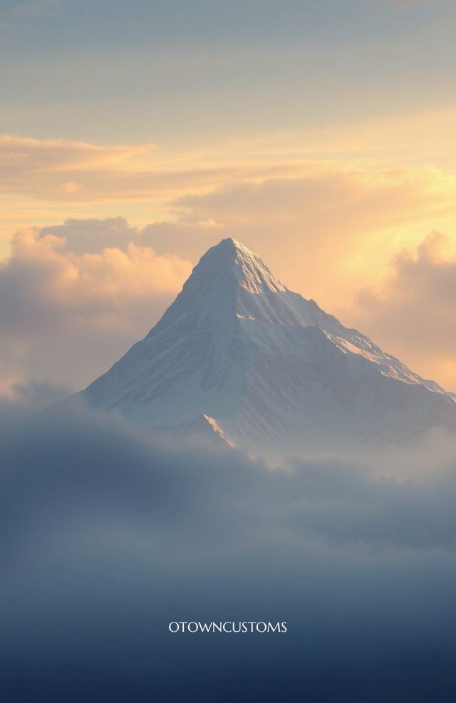 Atmospheric Mountain Vista Prairie Skyline