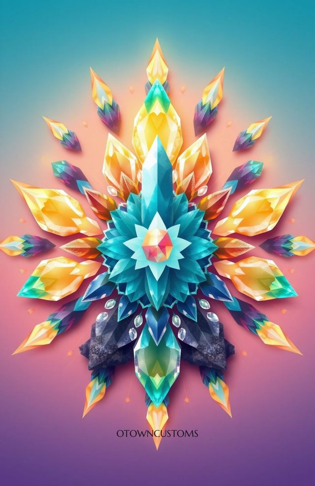 Crystal Grid Mandala Phone Case Geometric Spiritual For iPhone Samsung
