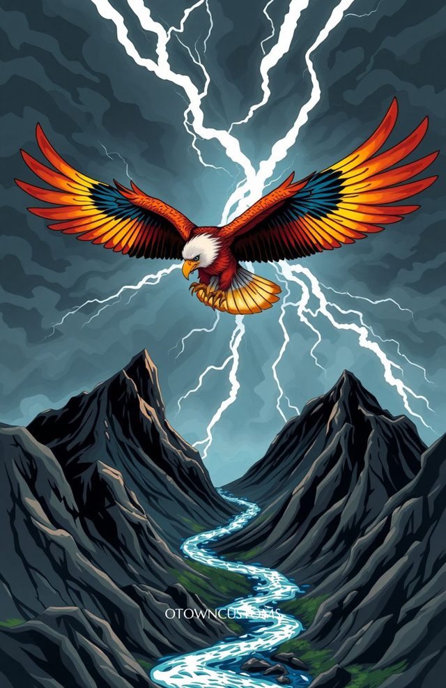 Dramatic Thunderbird Native American Spirit