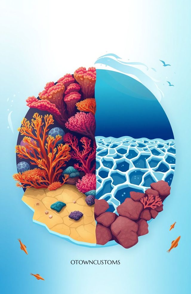 Underwater World Coral Bleaching
