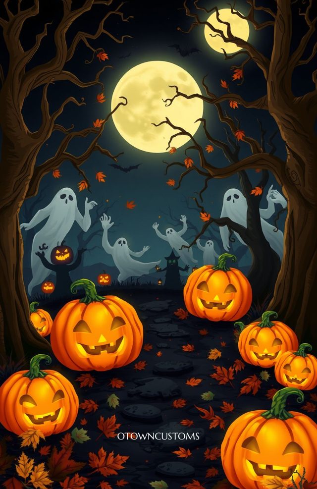 Spooky Halloween Dark Harvest