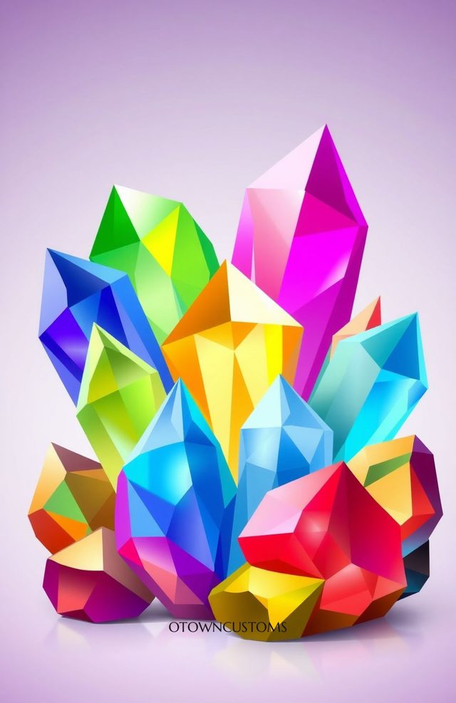 Colorful Geometric Crystal Structure