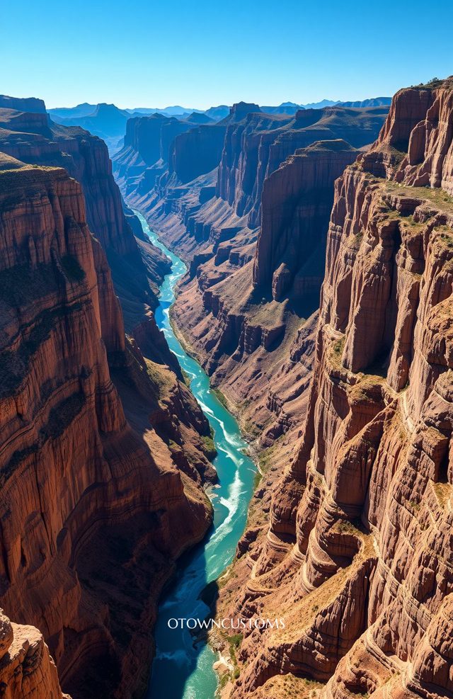 Majestic River Canyon Nature Design