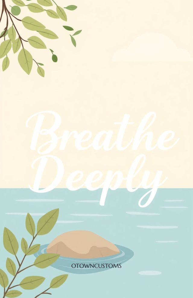 Calm Minimalist Relaxation Reminder
