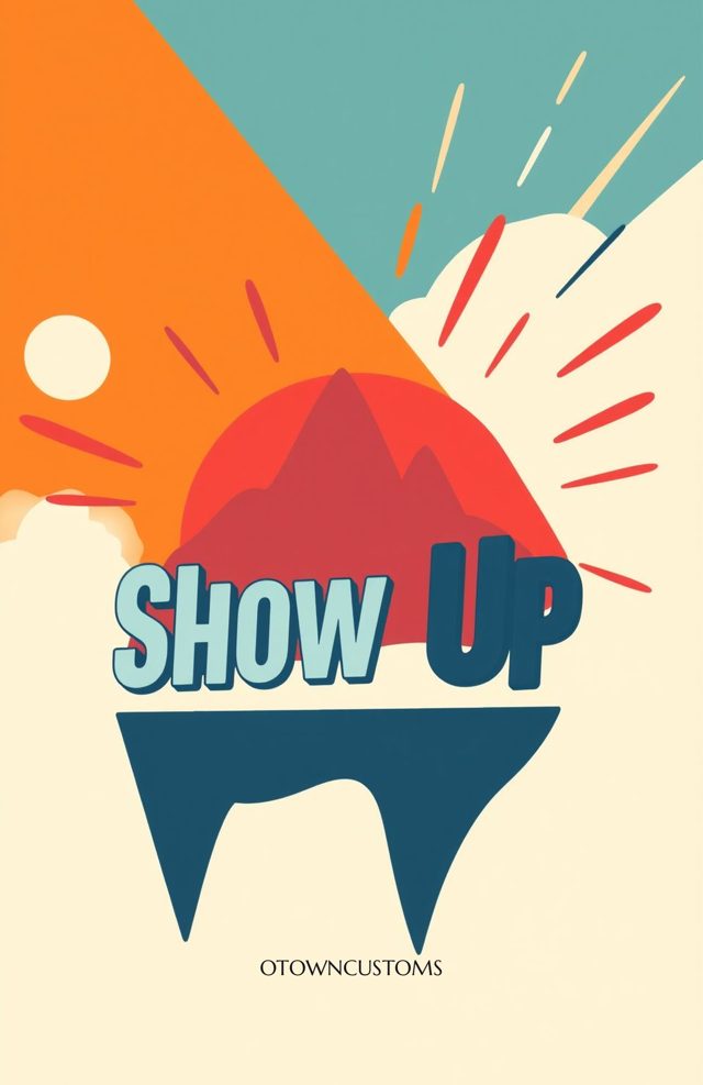 Retro Vintage Empowerment Show Up