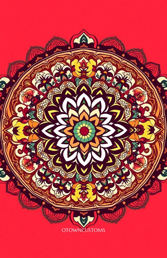 Mandala Pattern Unity Diversity Asian