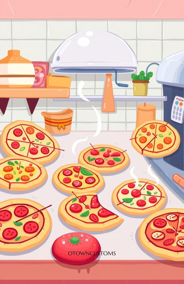 Pizza Paradise Cartoon Kitchen