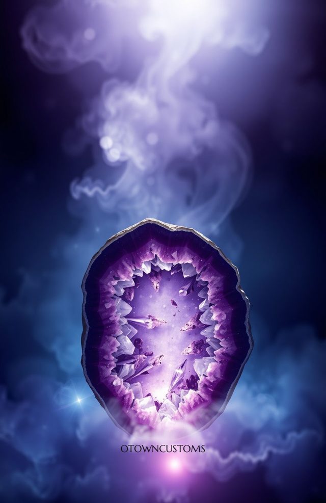 Gemstone Smoke Celestial Witchy
