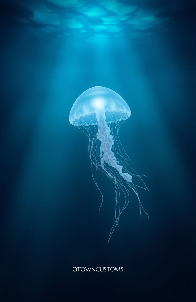 Deep Sea Ethereal Jellyfish Ocean