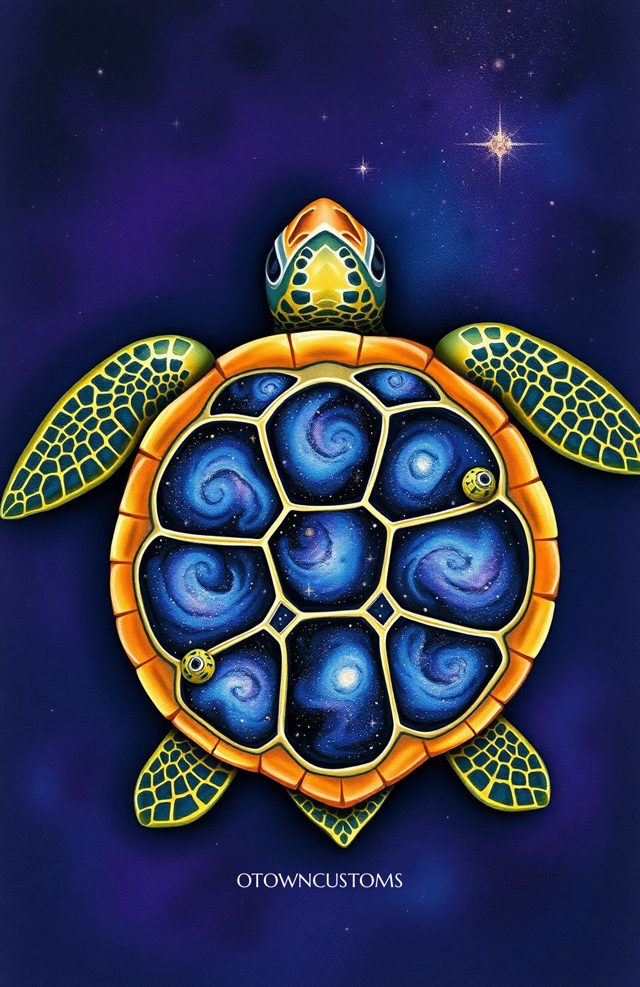 Galaxy Turtle Shell