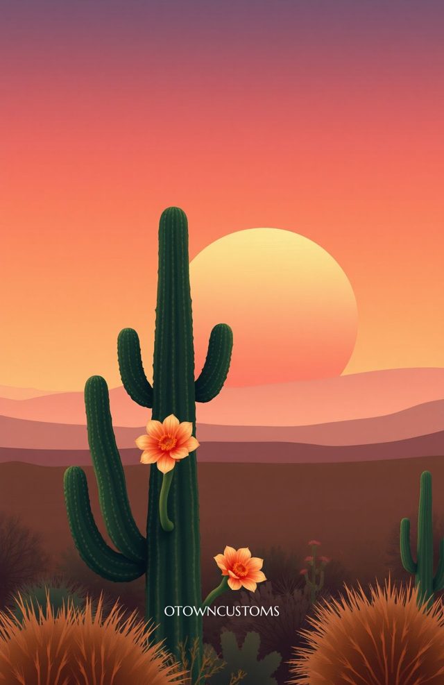 Desert Sunset Serenity