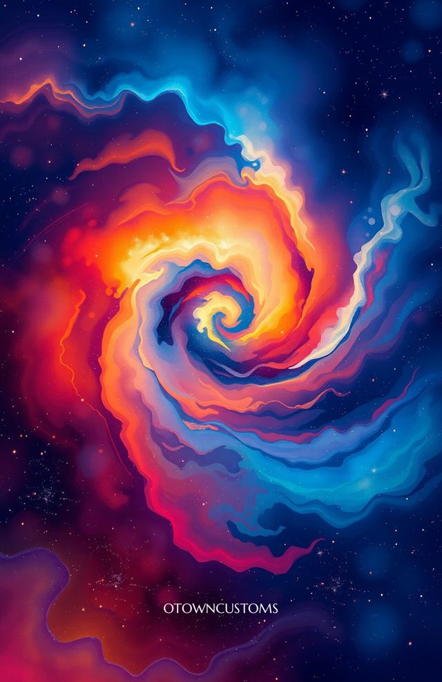 Galactic Nebula Abstract