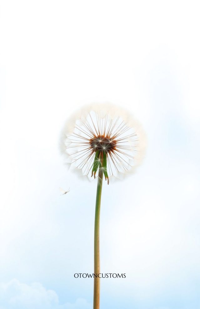 Minimalist Dandelion Seed