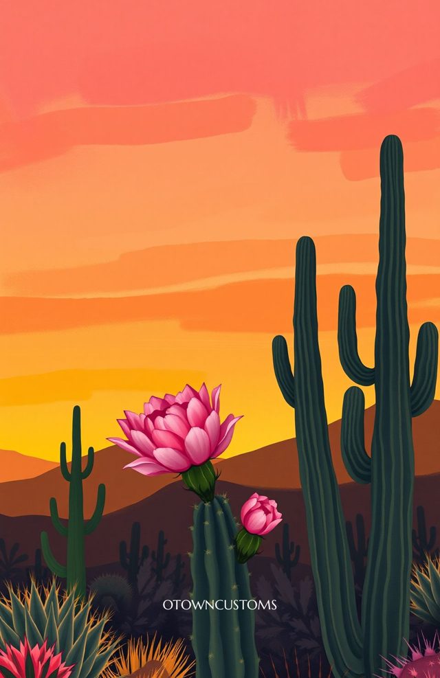 Desert Botanical Sunset