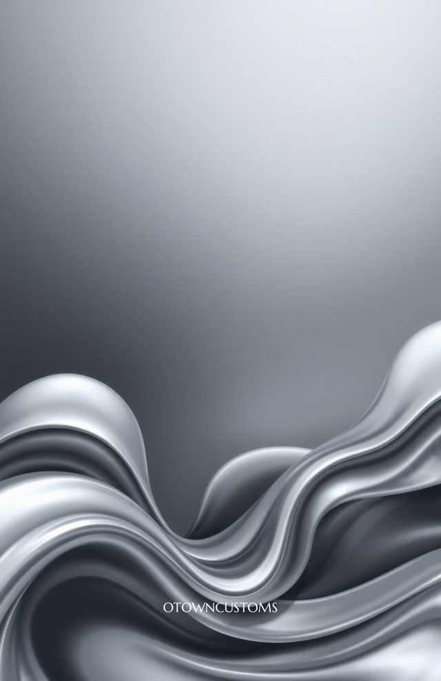 Abstract Swirling Metallic Waves