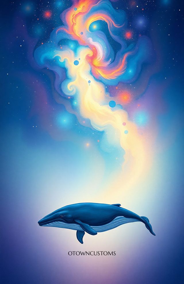 Galactic Whale Song Nebula Cosmic Dream