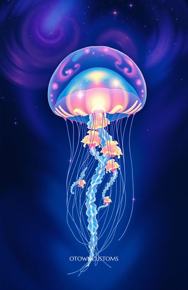 Cosmic Jellyfish Nebulae Bloom