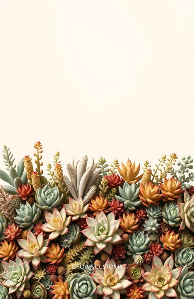 Succulent Garden Nature Landscape