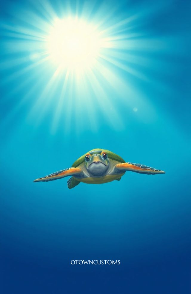Underwater Sea Turtle