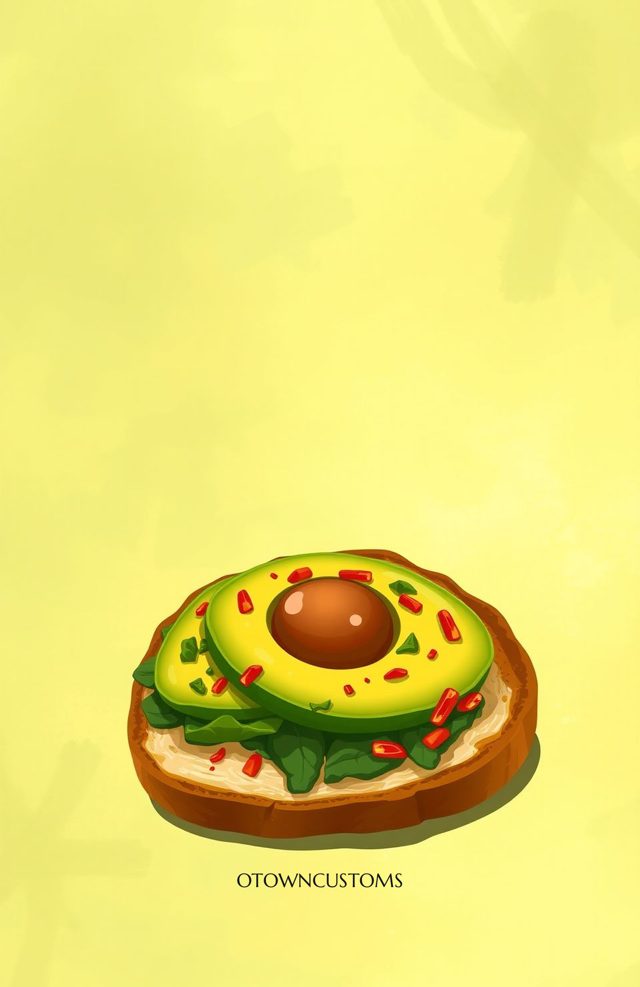 Avocado Toast Dream Toon
