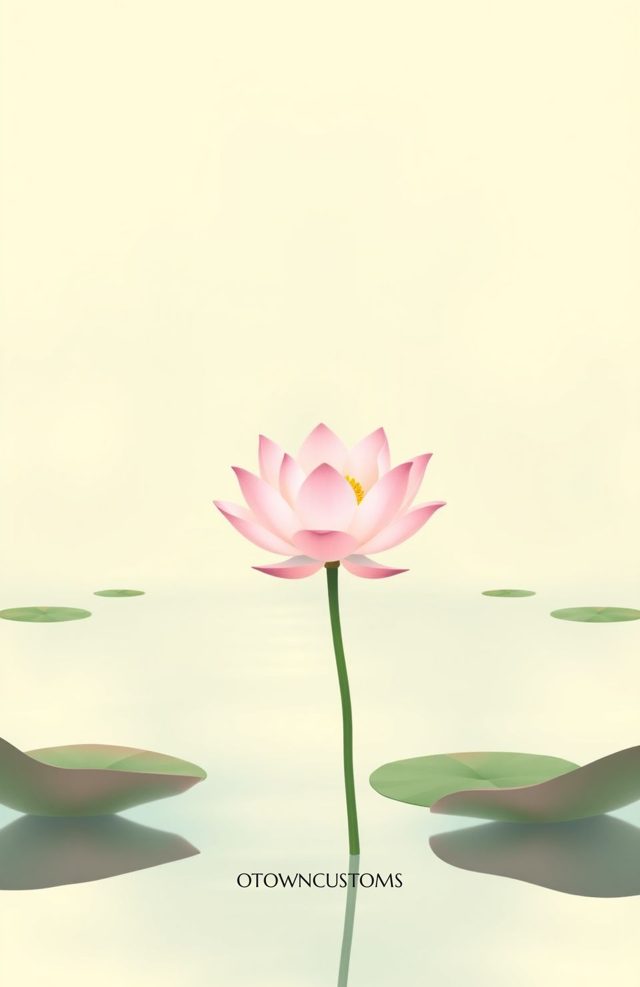 Serene Lotus Bloom Floral
